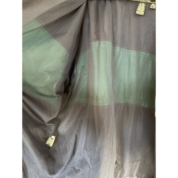 Vintage Eddie Baur Outdoor Outfitters blue stripe Jacket mens XXL windbreaker - Picture 7 of 12